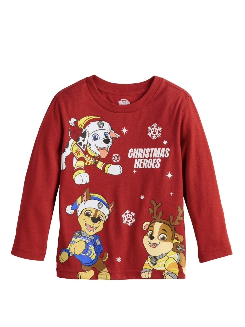 🎄 PAW Patrol Christmas Long Sleeve Graphic Tee (Size 2T) NWT